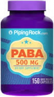 PABA Caps 500 mg Piping Rock